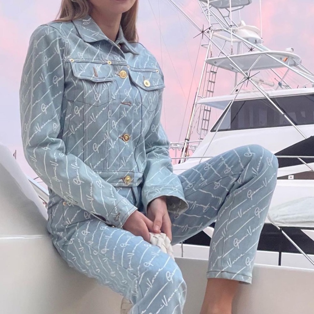 VERSACE denim jacket - Picture 3 of 9